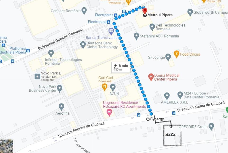 Sunshine - New & Quiet 1Br Apt, Business Area, Close To Airport, Highway A3, Subway 부쿠레슈티 외부 사진